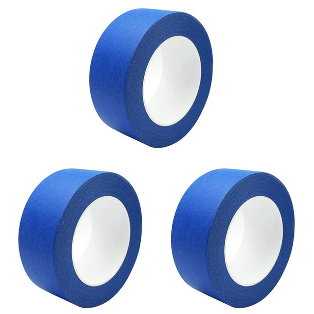 2 Inch Blue Painters Masking Tape Bulk For Multi-Surface Produce Sharp  Lines Residue-Free - AliExpress